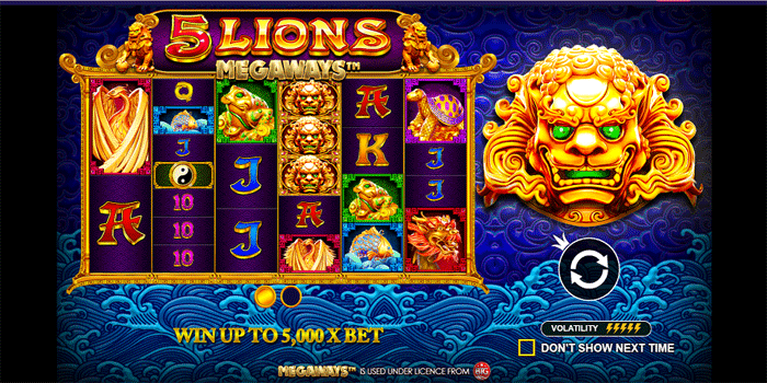 Rahasia Slot 5 Lions Megaways Gacor Untuk Kemenangan Maksimal